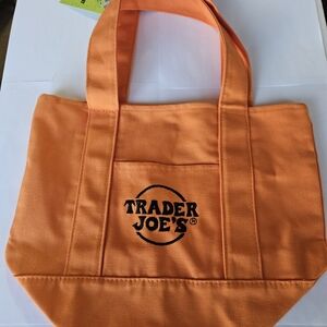 Trader Joe's Orange Tote Bag